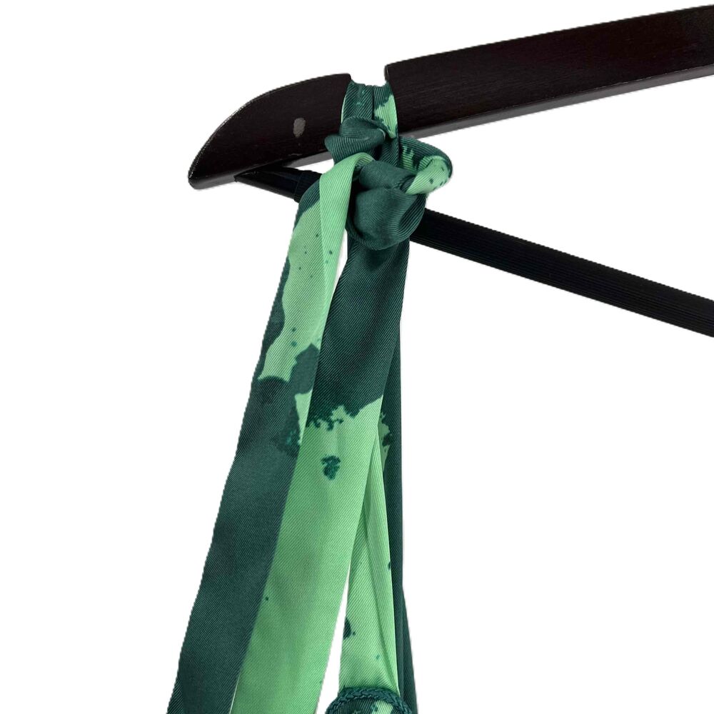 Alexis For Target Green‎ Satin Sleeveless Asymmetrical Sundress Womens 1X - Picture 4 of 10